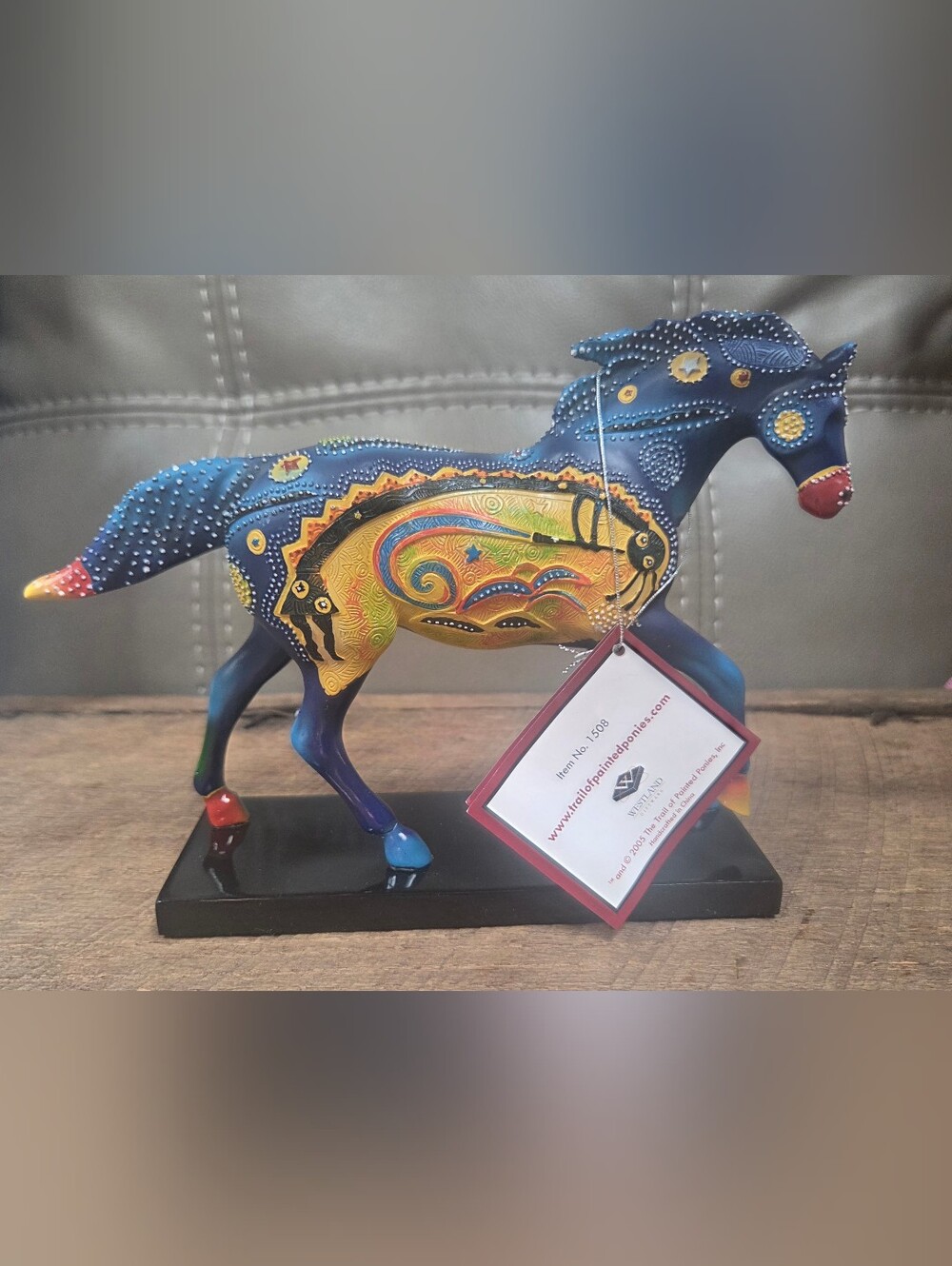 The Trail of Painted Ponies "Kokopelli Pony" Figurine – Item #1508, 4th Edition
